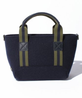 ＜CARA O CRUZ＞ 【BONFANTI】2WAYショルダーバッグ ネービーブルー 【三越・伊勢丹/公式】