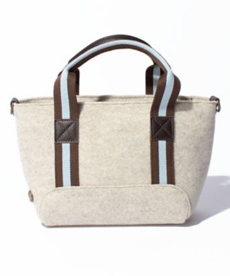 ＜CARA O CRUZ＞ 【BONFANTI】2WAYショルダーバッグ ベージュ 【三越・伊勢丹/公式】