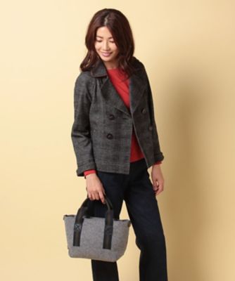 ＜CARA O CRUZ＞ 【BONFANTI】2WAYショルダーバッグ ライトグレー 【三越・伊勢丹/公式】