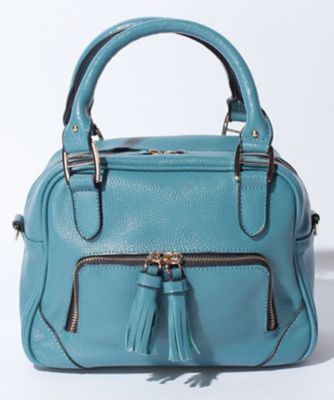 ＜CARA O CRUZ＞ 牛革2WAYショルダーバッグ アオ 【三越・伊勢丹/公式】