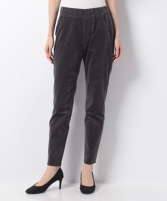 ＜レリアン/Leilian＞ コーデュロイパンツ グレー 【三越・伊勢丹/公式】