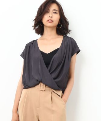 【SALE（三越）】＜ロペ/ROPE'＞ フレンチスリーブカシュクール クロサブ 【三越・伊勢丹/公式】