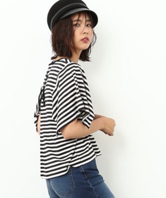 【SALE（三越）】＜ロペ/ROPE'＞ スクエアスリーブレースアップ オフサブ 【三越・伊勢丹/公式】