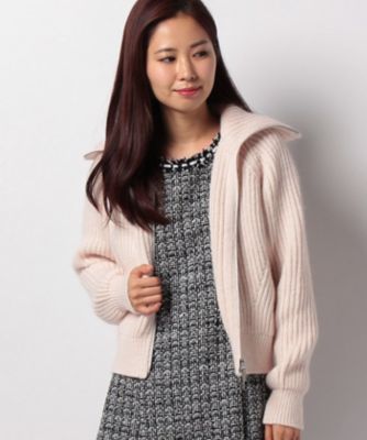 ＜ELISA＞ 【25ans11月号掲載アイテム】バルキーウールモヘア ピンク 【三越・伊勢丹/公式】