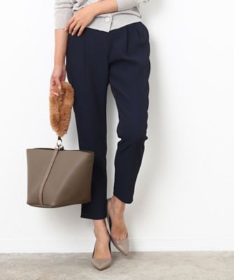 ＜ロペ/ROPE'＞ 【防透け】【吸湿速乾性】【イージーケア】ウォームパンツ コン 【三越・伊勢丹/公式】