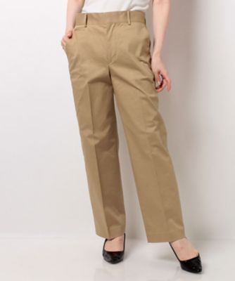 ＜ロペ/ROPE'＞ マスキュリンストレートチノパンツ ベージュ 【三越・伊勢丹/公式】