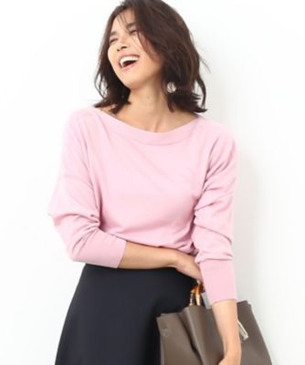 ＜ロペ/ROPE'＞ ロロピアーナニットワイドプルオーバー ピンク 【三越・伊勢丹/公式】