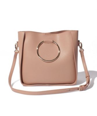 ＜ロペ/ROPE'＞ 《予約》【Oggi10月号掲載】【3WAY】リングショルダーバッグ ベージュ 【三越・伊勢丹/公式】