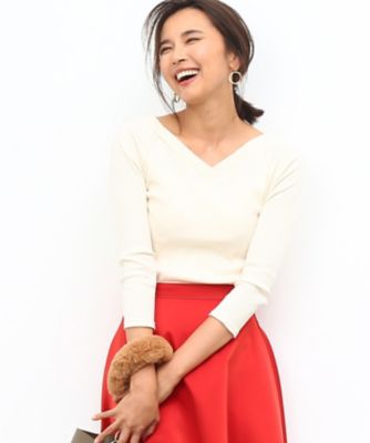 ＜ロペ/ROPE'＞ 2WAY綿テレコプルオーバー キナリ 【三越・伊勢丹/公式】