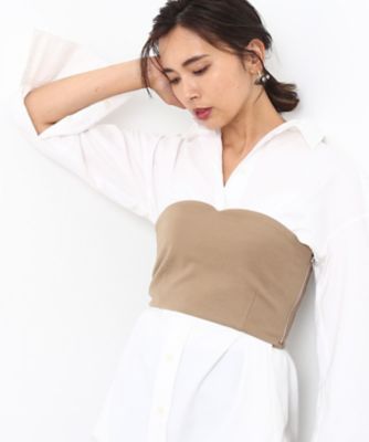 ＜ロペ/ROPE'＞ ポンチビスチェ ベージュ 【三越・伊勢丹/公式】