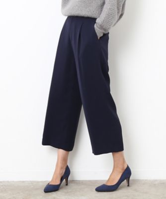 ＜ロペ/ROPE'＞ カローザワイドクロップドパンツ コン 【三越・伊勢丹/公式】