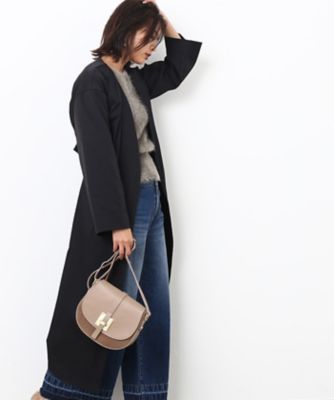 ＜ロペ/ROPE'＞ スパンライクチノライトコート クロ 【三越・伊勢丹/公式】