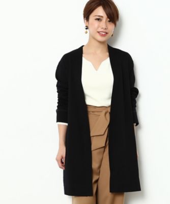 ＜ロペ/ROPE'＞ ニットドッキングミドル丈カーディガン コン 【三越・伊勢丹/公式】