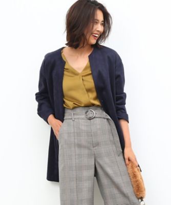 ＜ロペ/ROPE'＞ スエード調コーディガン コン 【三越・伊勢丹/公式】