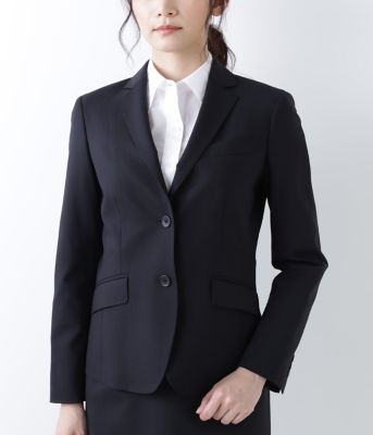 ＜ニューヨーカー/NEWYORKER＞ ツーウェイコンパクトジャケット(54-01-9901*)(クローバーサイズ) 【三越・伊勢丹/公式】