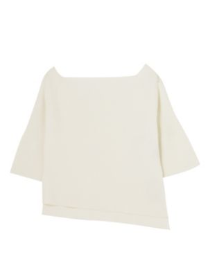 ＜UN3D./アンスリード＞ FLARE SLEEVE KT(521742600201) ホワイト 【三越・伊勢丹/公式】