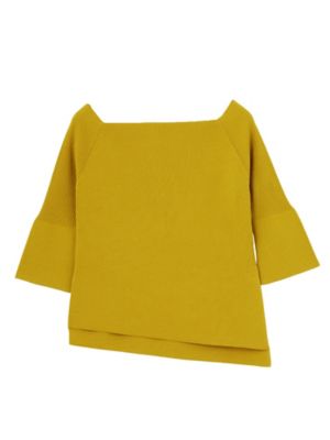 ＜UN3D./アンスリード＞ FLARE SLEEVE KT(521742600201) マスタード 【三越・伊勢丹/公式】