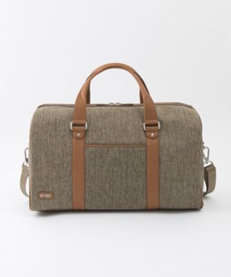 ＜グローバーオール/Gloverall＞ ツイードベルティング ダッフルM(R39*86023) 86・ナチュラルツイード 【三越・伊勢丹/公式】