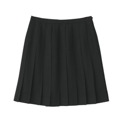 ＜EAST BOY/イーストボーイ＞ プリーツ平織無地スカート(6203004) ブラック 【三越・伊勢丹/公式】