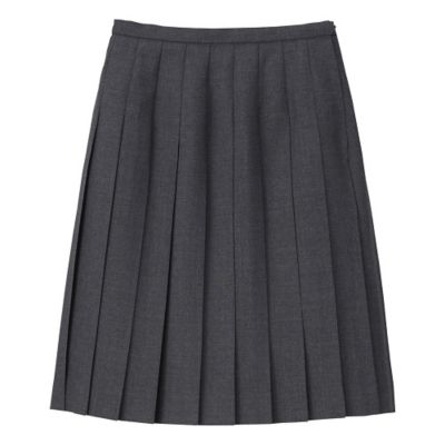 ＜EAST BOY/イーストボーイ＞ プリーツ平織無地スカート(6203014) Ｄグレー 【三越・伊勢丹/公式】