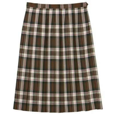＜EAST BOY/イーストボーイ＞ プリーツ平織チェックスカート(6203061) テツコン 【三越・伊勢丹/公式】