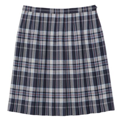 ＜EAST BOY/イーストボーイ＞ タータンチェックスカート(45cm丈)(6203604) ネイビーケイ(582) 【三越・伊勢丹/公式】