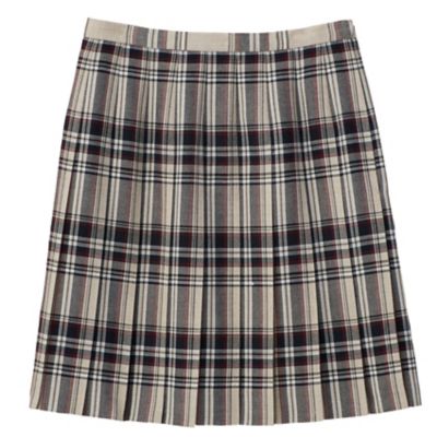 ＜EAST BOY/イーストボーイ＞ タータンチェックスカート(45cm丈)(6203604) ベージュケイ(862) 【三越・伊勢丹/公式】