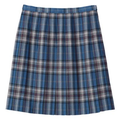 ＜EAST BOY/イーストボーイ＞ タータンチェックスカート(45cm丈)(6203605) ブルーグレーケイ(562) 【三越・伊勢丹/公式】