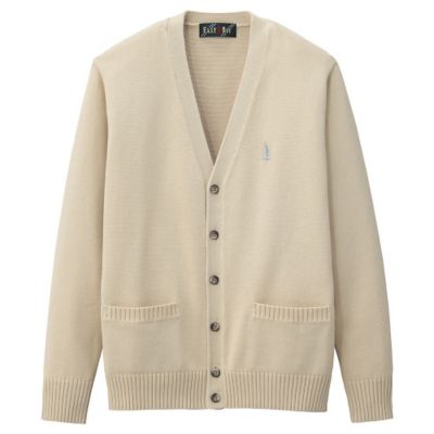 ＜EAST BOY/イーストボーイ＞ 7GハイツイストVカーディガン(6206003) ベージュJ 【三越・伊勢丹/公式】