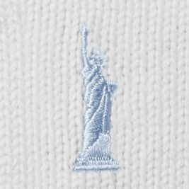 ＜EAST BOY/イーストボーイ＞ 7GハイツイストVベスト(6206004) ホワイトＪ 【三越・伊勢丹/公式】