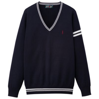 ＜EAST BOY/イーストボーイ＞ 12GハイツイストVニット(6206010) コン 【三越・伊勢丹/公式】