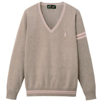 ＜EAST BOY/イーストボーイ＞ 12GハイツイストVニット(6206010) シラチャ 【三越・伊勢丹/公式】