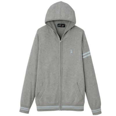 ＜EAST BOY/イーストボーイ＞ 12Gハイツイストパーカー(6206014) ライトグレー 【三越・伊勢丹/公式】