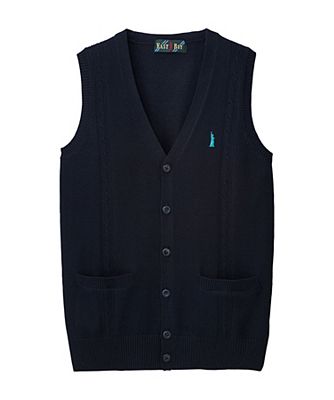 ＜EAST BOY/イーストボーイ＞ 鹿の子ベスト COOL MAX(6206029) コン（580） 【三越・伊勢丹/公式】