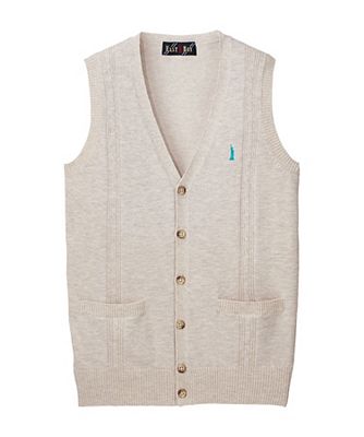 ＜EAST BOY/イーストボーイ＞ 鹿の子ベスト COOL MAX(6206029) アイボリー（840） 【三越・伊勢丹/公式】