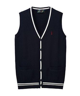 ＜EAST BOY/イーストボーイ＞ ハイツイスト ドライタッチコットン ベスト (度詰め)(6206041) コン（580） 【三越・伊勢丹/公式】