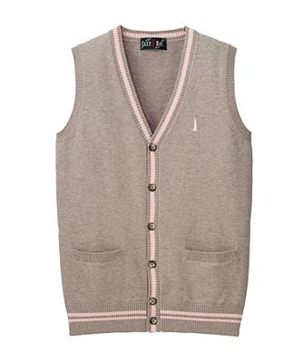 ＜EAST BOY/イーストボーイ＞ ハイツイスト ドライタッチコットン ベスト (度詰め)(6206041) ココアミルク（860） 【三越・伊勢丹/公式】