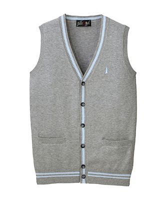 ＜EAST BOY/イーストボーイ＞ ハイツイスト ドライタッチコットン ベスト (度詰め)(6206041) ライトグレー（910） 【三越・伊勢丹/公式】