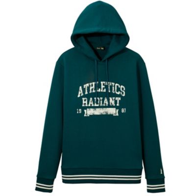 ＜EAST BOY/イーストボーイ＞ パーカ 32/-x10/- T/C裏毛 ポリエステル65 綿35 (7202008) グリーン(370) 【三越・伊勢丹/公式】