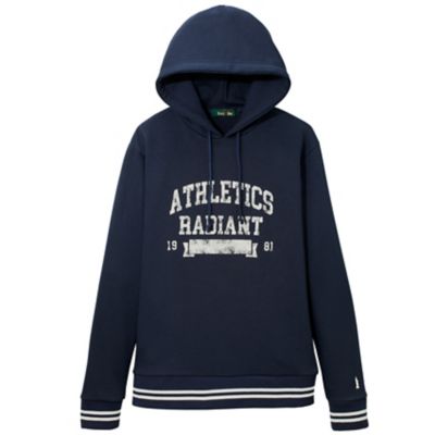 ＜EAST BOY/イーストボーイ＞ パーカ 32/-x10/- T/C裏毛 ポリエステル65 綿35 (7202008) ネイビー(580) 【三越・伊勢丹/公式】