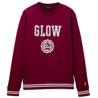 ＜EAST BOY/イーストボーイ＞ トレーナー 32/-x10/- T/C裏毛 ポリエステル65 綿35 (7202009) エンジ(040) 【三越・伊勢丹/公式】