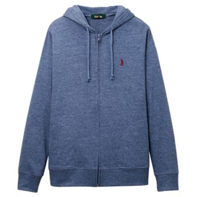 ＜EAST BOY/イーストボーイ＞ ジップパーカ 20/-TC天竺度詰め ポリエステル65 綿35 (7202012) インクブルー(530) 【三越・伊勢丹/公式】