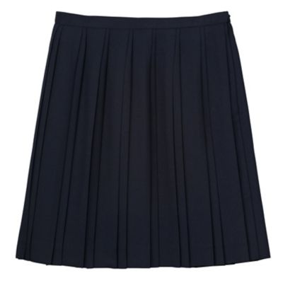 ＜EAST BOY/イーストボーイ＞ 親子プリーツ45cm平織無地スカート(7203005) ネイビー（580） 【三越・伊勢丹/公式】