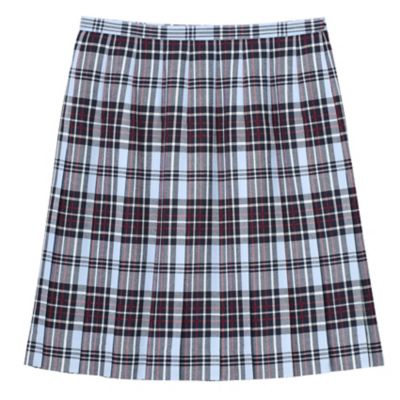 ＜EAST BOY/イーストボーイ＞ 20本プリーツ45cm平織チェックスカート(7203054) サックスC（502） 【三越・伊勢丹/公式】