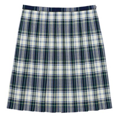 ＜EAST BOY/イーストボーイ＞ 20本プリーツ45cm平織チェックスカート(7203054) コンC（582） 【三越・伊勢丹/公式】