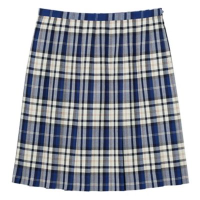 ＜EAST BOY/イーストボーイ＞ 20本プリーツ45cm平織チェックスカート(7203054) ナスコンC（682） 【三越・伊勢丹/公式】