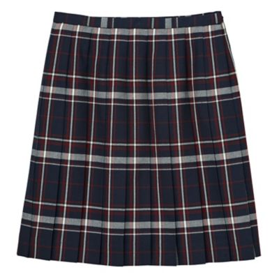 ＜EAST BOY/イーストボーイ＞ 20本プリーツ45cm平織チェックスカート(7203055) コンC（582） 【三越・伊勢丹/公式】