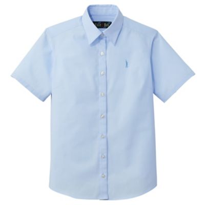 ＜EAST BOY/イーストボーイ＞ COOL MAXシャツ半袖レギュラーカラー(7205001) サックス(500) 【三越・伊勢丹/公式】