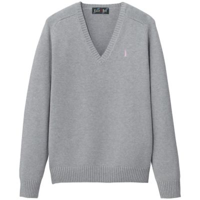 ＜EAST BOY/イーストボーイ＞ 7G ハイツイストドライタッチコットン(度詰め)ニット(7206002) ライトグレーB（914） 【三越・伊勢丹/公式】