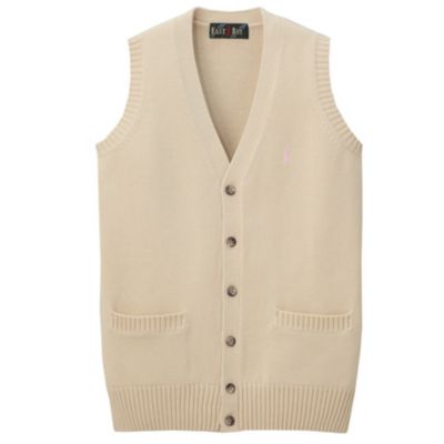 ＜EAST BOY/イーストボーイ＞ 7G ハイツイストドライタッチコットン(度詰め)ニット(7206005) ベージュB（854） 【三越・伊勢丹/公式】